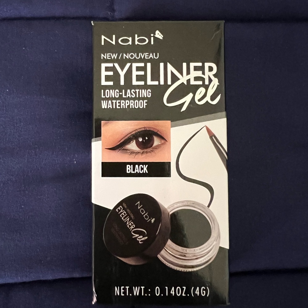 Black Eyeliner Gel - Long-Lasting Waterproof